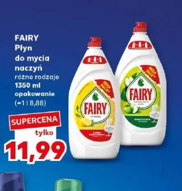 Płyn do mycia naczyń Fairy Clean & Fresh Jabłko