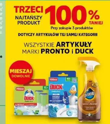 Krążki żelowe do WC Duck Fresh Discs Lime