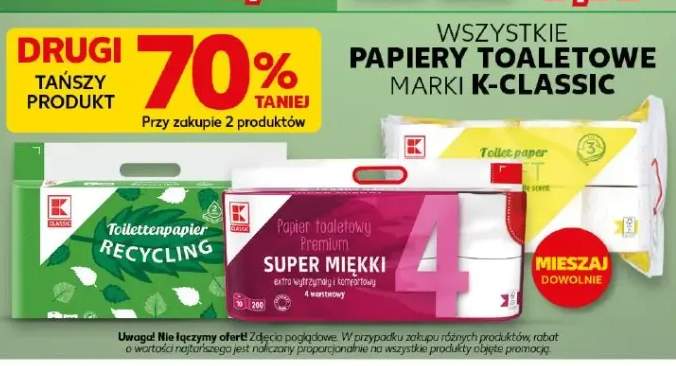 Papier toaletowy K-Classic Premium Super Miękki 4-warstwowy 10-pak