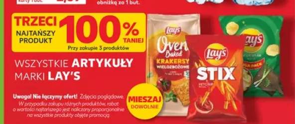 Krakersy wielozbożowe Lay's Oven Baked pomidor z bazylią
