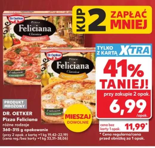 Pizza Feliciana Prosciutto e Pesto Dr. Oetker