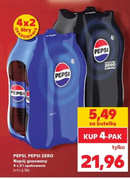 Napój gazowany Pepsi 4-pak 2l