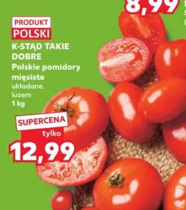Polskie pomidory mięsiste układane luzem K-Stąd Takie Dobre