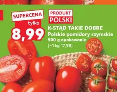 Polskie pomidory rzymskie K-Stąd Takie Dobre