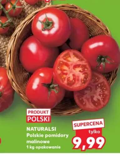 Polskie pomidory malinowe Naturalsi