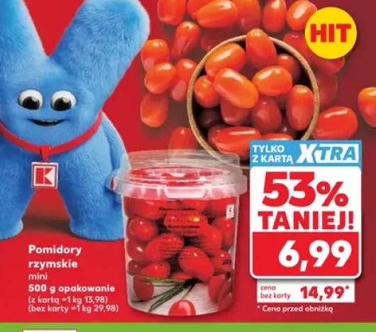 Pomidory rzymskie mini