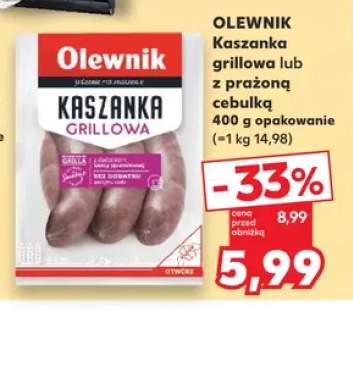 Kaszanka grillowa OLEWNIK