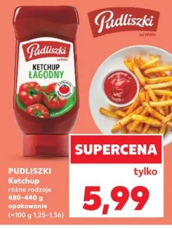 Ketchup PUDLISZKI łagodny