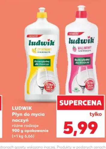 Płyn do mycia naczyń Ludwik Cytrynowy
