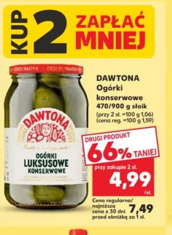 Ogórki luksusowe konserwowe Dawtona