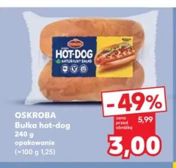 Bułka hot-dog Oskroba