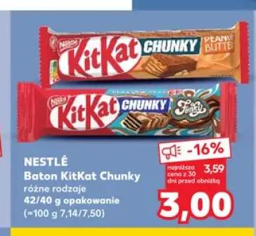 Baton KitKat Chunky Peanut Butter