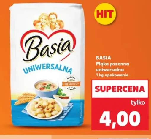Mąka pszenna uniwersalna Basia