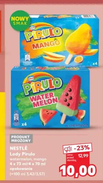 Lody Pirulo watermelon Nestlé 4-pak 73ml