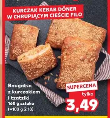 Bougatsa z kurczakiem i tzatziki