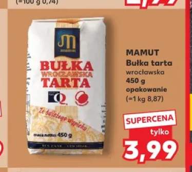 Bułka tarta wrocławska MAMUT