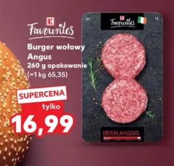 Burger wołowy Angus Favourites
