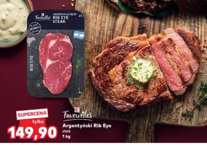 Argentyński Rib Eye stek Favourites