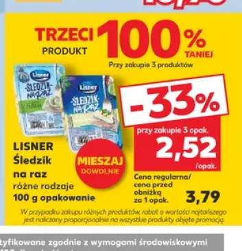 Śledzik na raz LISNER