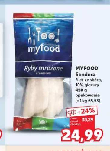 Filet ze skórą z sandacza Myfood
