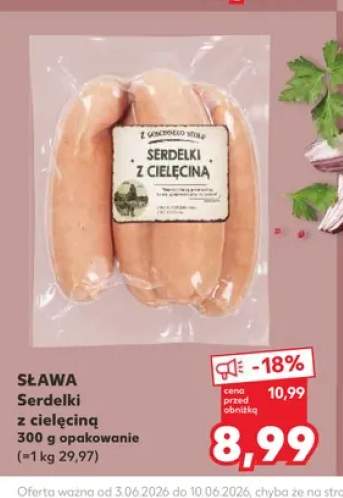 Serdelki z cielęciną Sława