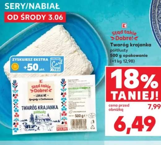 Twaróg krajanka półtłusty Stąd takie Dobre!