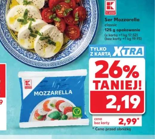 Ser Mozzarella classic K-Classic