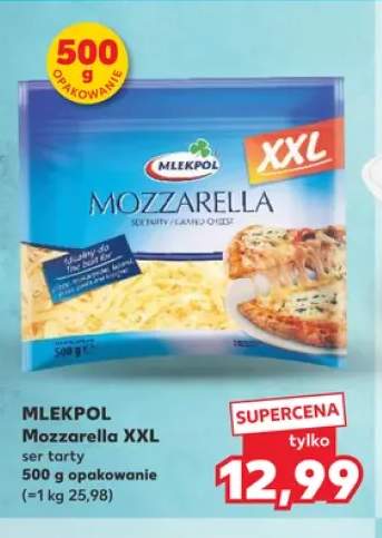 Ser tarty Mozzarella XXL Mlekpol