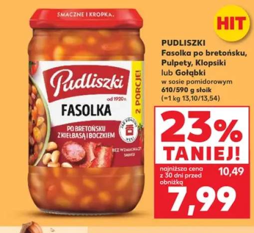 Pulpety w sosie pomidorowym Pudliszki