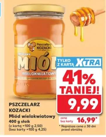 Miód wielokwiatowy Pszczelarz Kozacki