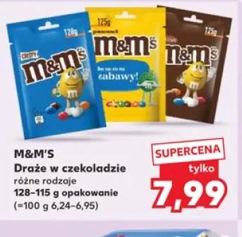 Draże w czekoladzie M&M's Crispy