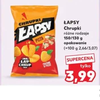 Chrupki Łapsy Pizza