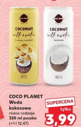 Woda kokosowa Coco Planet o smaku ananasa