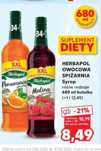 Syrop Herbapol Owocowa Spiżarnia Malina
