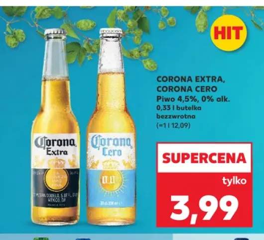 Piwo Corona Extra 4,5% alk.