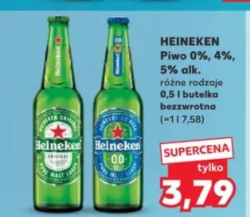 Piwo bezalkoholowe Heineken 0.0 0% alk.