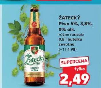 Piwo Žatecký Světlý Ležák