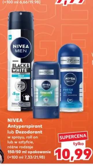 Antyperspirant w sprayu NIVEA Men Black & White