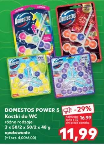 Kostki do WC Domestos Power 5