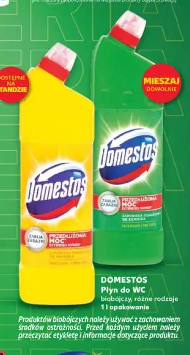 Płyn do WC biobójczy Domestos