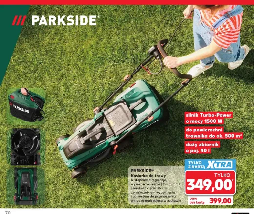 Kosiarka do trawy PARKSIDE