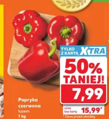 Papryka czerwona luzem