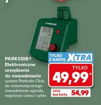 Elektroniczne urządzenie do nawadniania PARKSIDE system Parkside Click, do automatycznego nawadniania ogrodu, regulacja czasu i cyklu