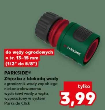 Złączka z blokadą wody PARKSIDE