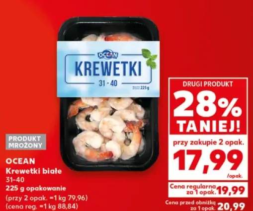 Krewetki białe 31-40 Ocean