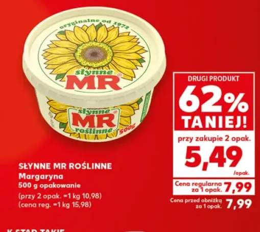 Margaryna Słynne MR Roślinne