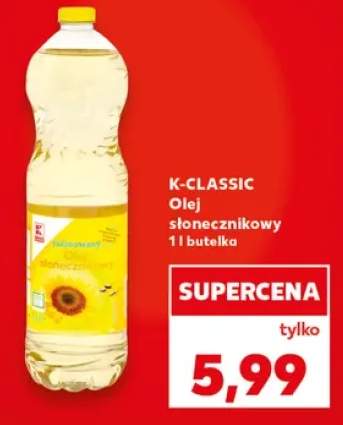 Olej słonecznikowy K-Classic