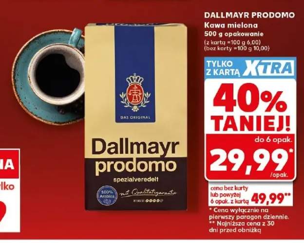 Kawa mielona Dallmayr Prodomo