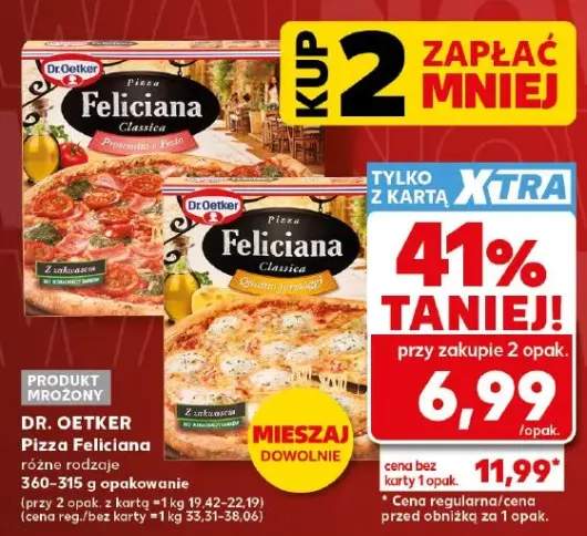 Pizza mrożona Feliciana Classica Quattro Formaggi Dr. Oetker