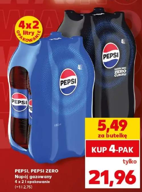 Napój gazowany Pepsi 4-pak 2 l